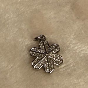 Swarovski Snowflake Charm